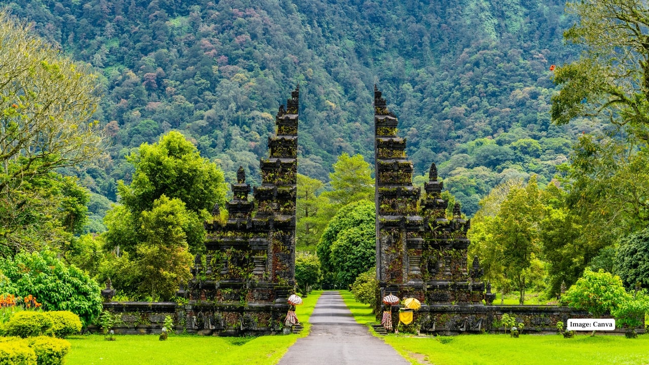 Bali Indians find pleasure in the Indonesian paradise due to the beaches, luxury resorts and spiritual retreats. Bali is one of the leading honeymoon and wellness spots among Indian travellers in 2025. (Image: Canva)