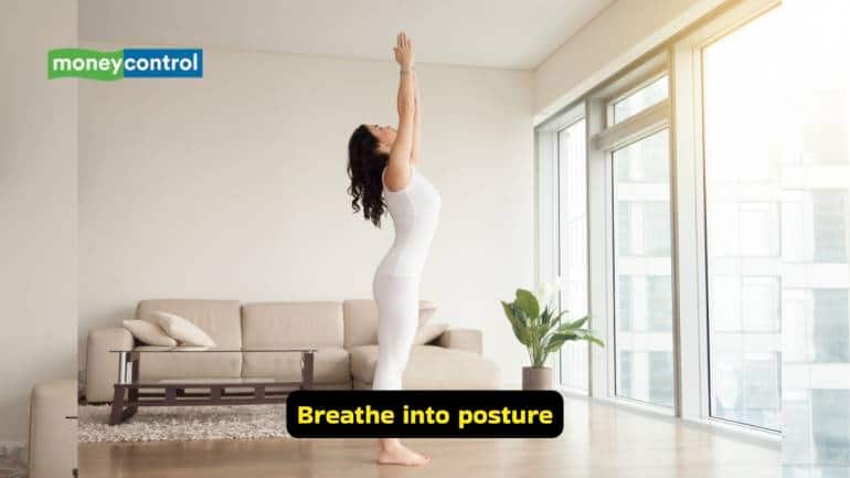 Best standing yoga poses that will boost your energy in just 2 minutes (Image: Canva)