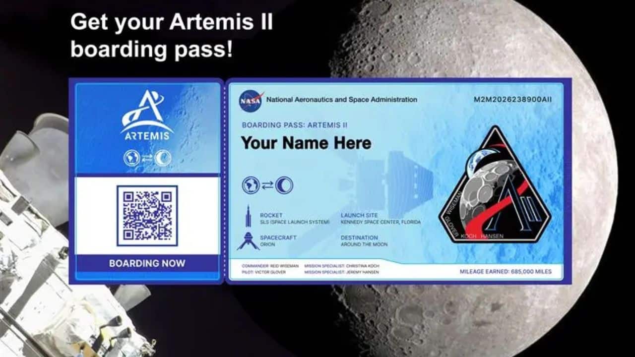 Get your name sent around the Moon: NASA invites public to join Artemis II lunar mission – Here’s how to apply