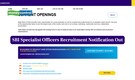 SBI Specialist Officers recruitment notification Out for various manager posts; link to apply here
