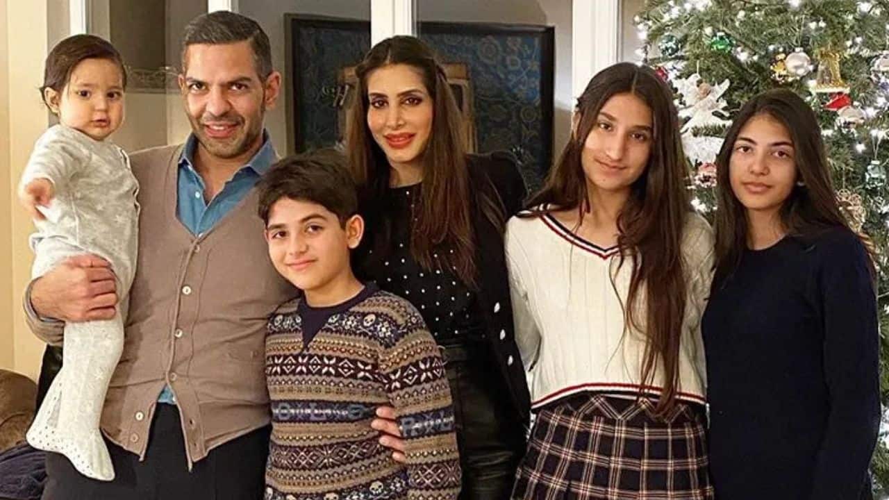 Sanjay Kapur is pictured here with all his children, sharing a warm family moment that captures love and unity. The image, framed by a festive setting, now serves as a treasured memory of the bond he leaves behind. Sanjay Kapur is pictured here with all his children, sharing a warm family moment that captures love and unity. The image, framed by a festive setting, now serves as a treasured memory of the bond he leaves behind.
