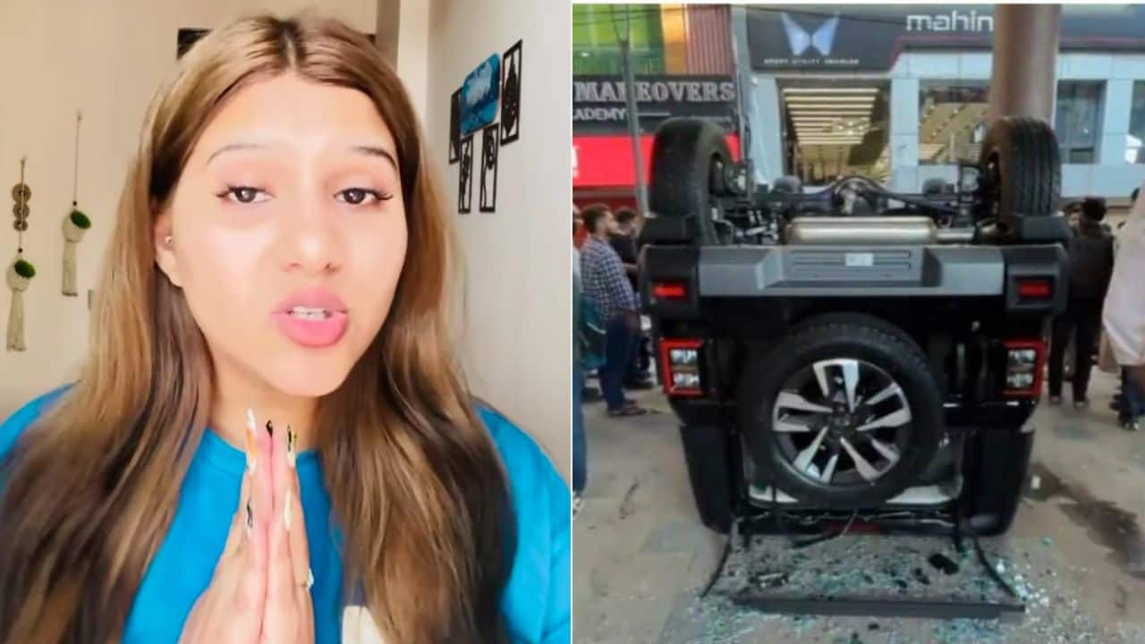 ‘Stop spreading fake videos’: Mahindra Thar Roxx owner sets record straight on viral crash video | Watch ‘Stop spreading fake videos’: Mahindra Thar Roxx owner sets record straight on viral crash video | Watch