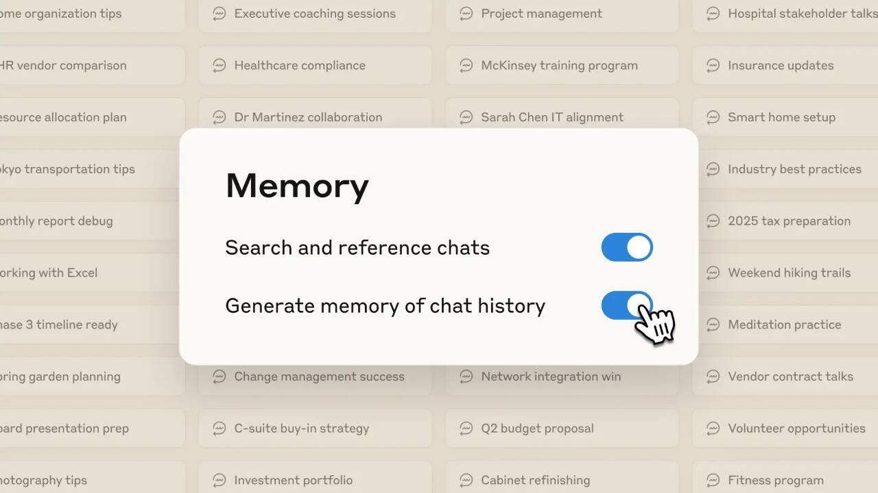 Claude gets Memory: Anthropic adds Context Recall and Incognito Chats 