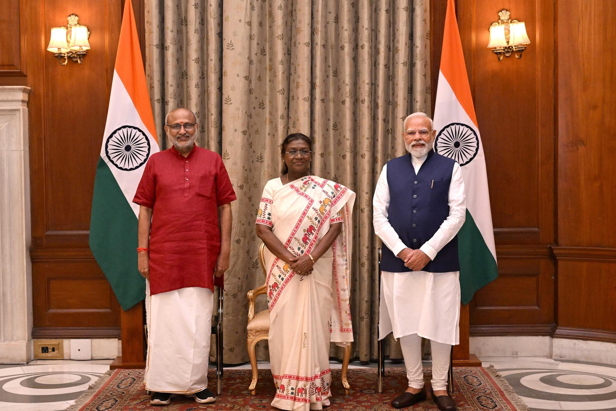 CP Radhakrishnan sworn in as 15th Vice President of India; Jagdeep