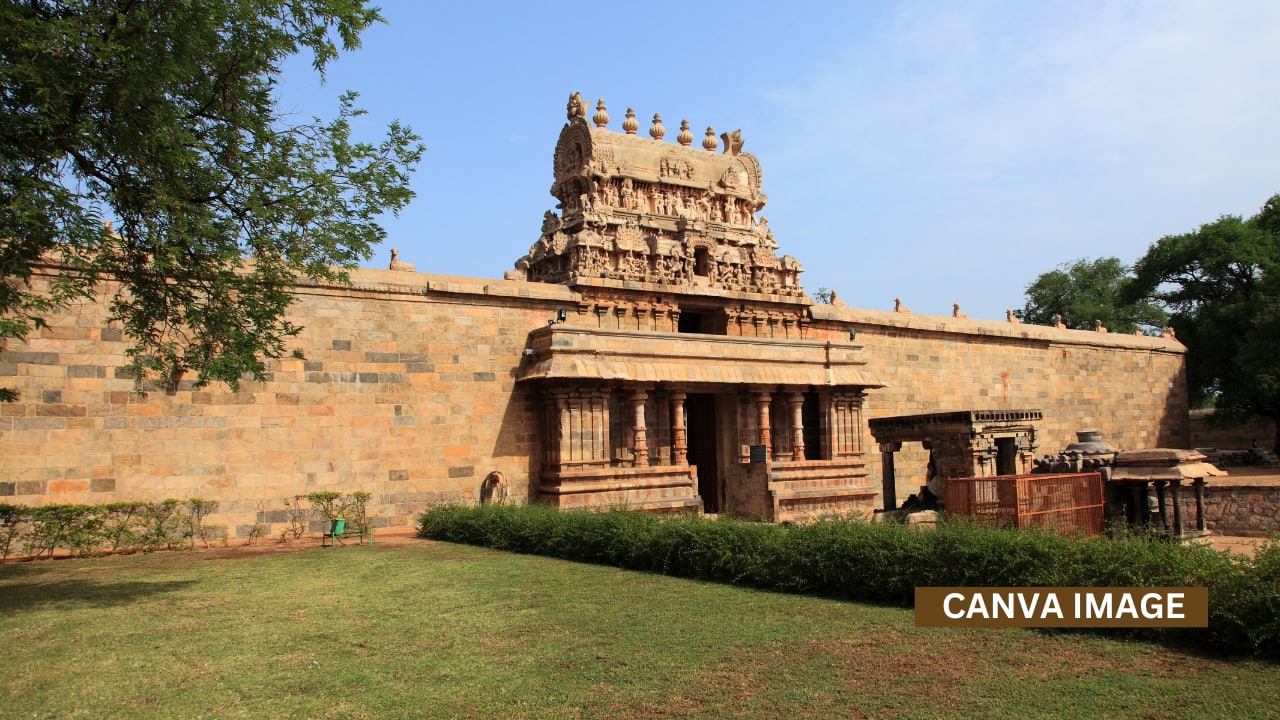 UNESCO-listed Chola temple with singing stone steps (image: canva)