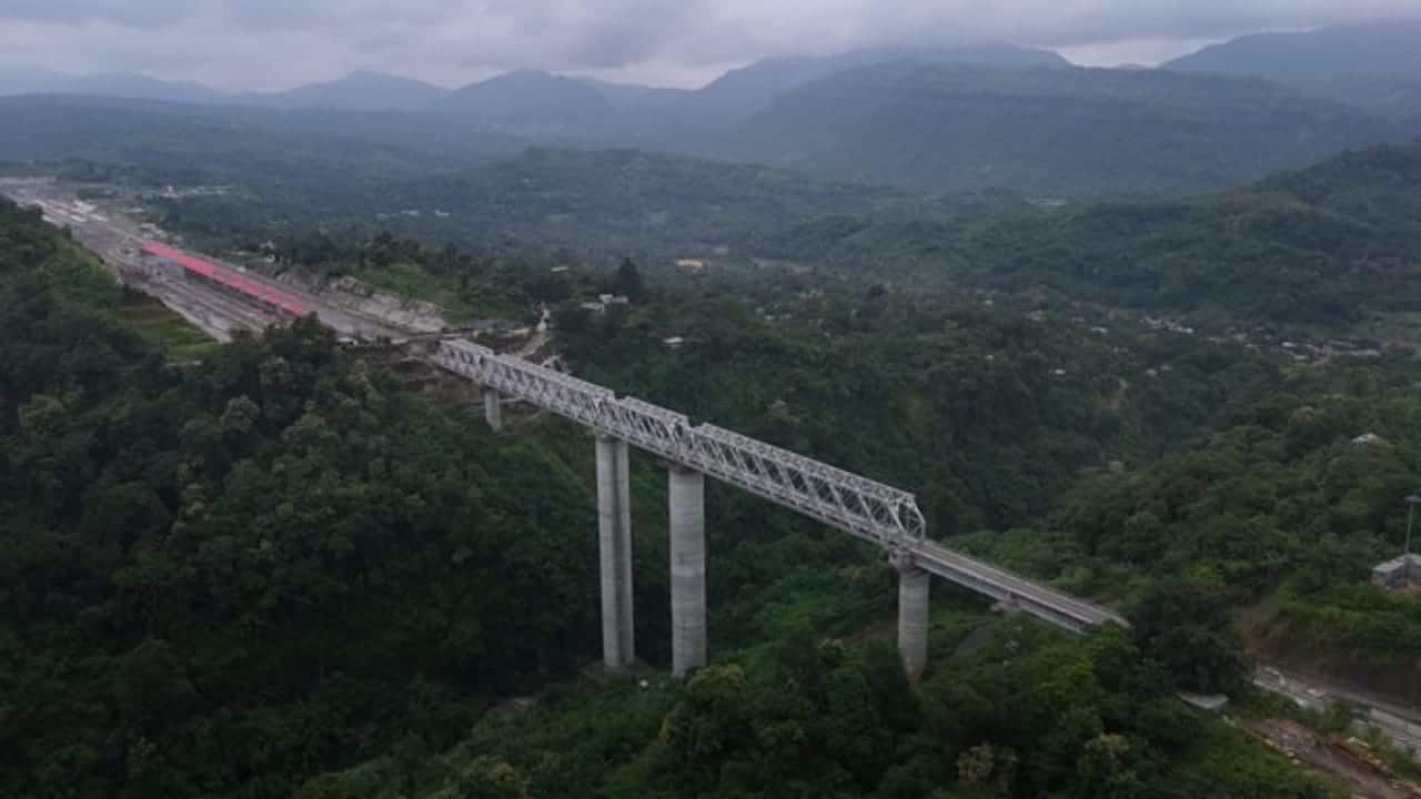 From 45 tunnels, 153 bridges to hills: Mizoram’s 51-km Bairabi–Sairang rail line in pics