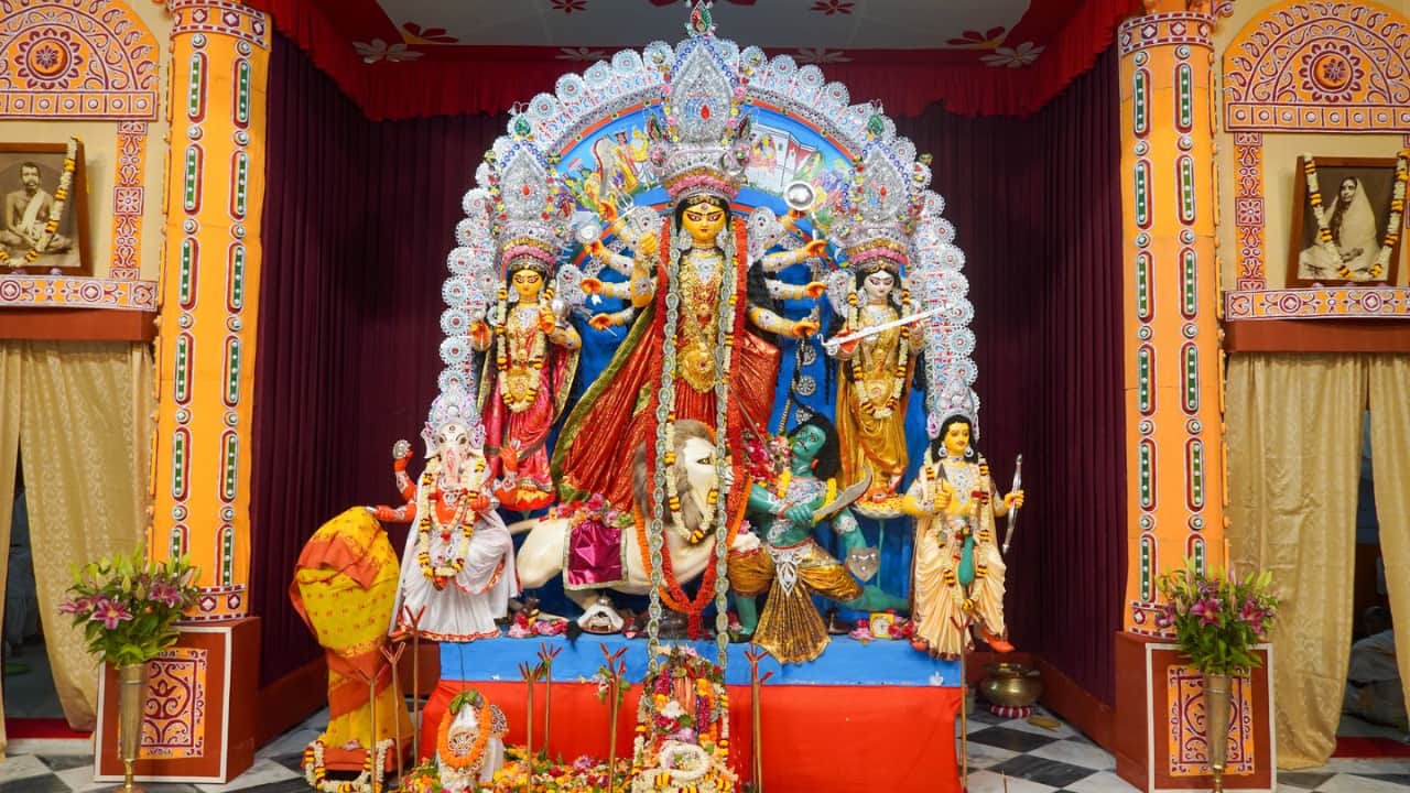 Durga Puja 2025 in pics: Preparations in full swing in West Bengal ahead of biggest festival