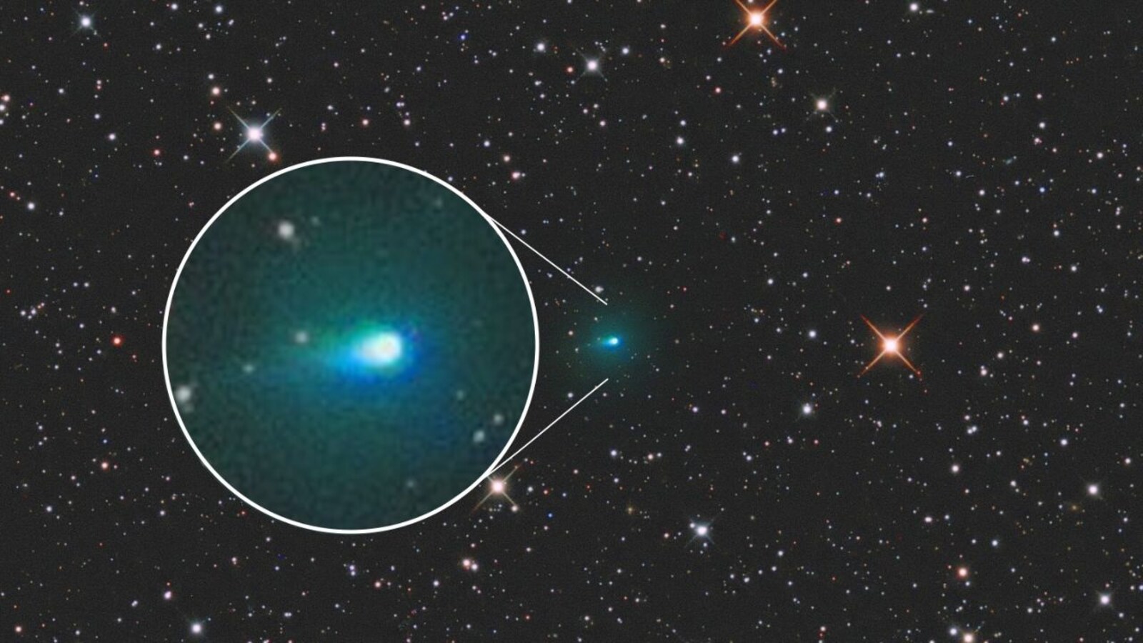 Interstellar Comet 3I/ATLAS unleashes bright green glow in stunning new  images