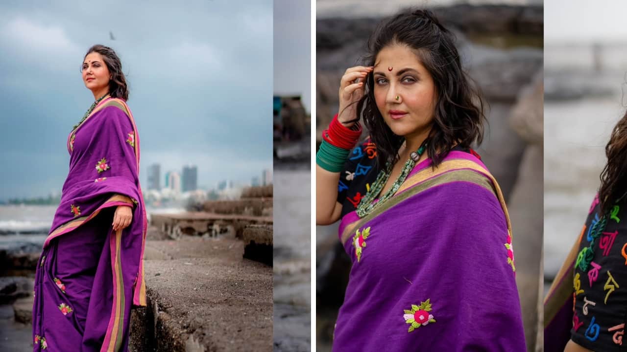 Durga Puja 2025: Bold and beautiful saree picks inspired by Bengali beauties (Image: Instagram)