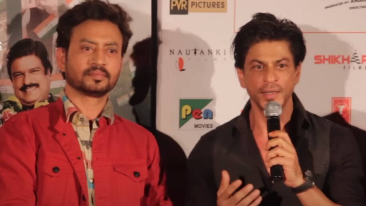 When Shah Rukh Khan revealed he did Billu because he wanted to work with Irrfan Khan, “Mera lalach tha woh, mujhe unke saath...&quot;