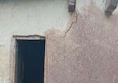 Nearly 100 structures develop cracks in J&amp;K's Poonch, over 700 people shifted to shelters  | Video