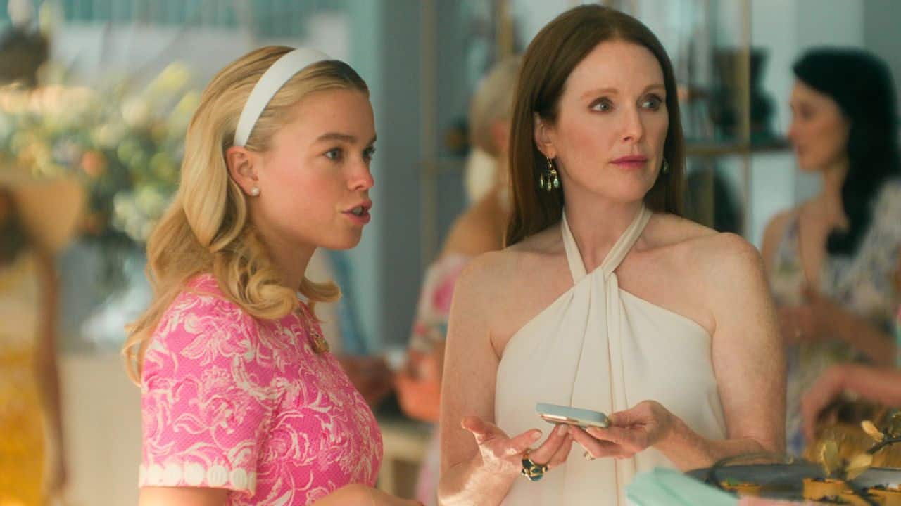 Sirens Sirens follows sisters Simone (Milly Alcock) and Devon (Meghann Fahy) as they spend a stressful Labour Day weekend at the estate of a wealthy philanthropist. The sisters must face their past and negotiate risky family and social dynamics as Devon reveals power struggles and manipulation involving Simone and her boss, Michaela Kell (Julianne Moore). All five episodes of the limited series are available to watch on Netflix. Sirens Sirens follows sisters Simone (Milly Alcock) and Devon (Meghann Fahy) as they spend a stressful Labour Day weekend at the estate of a wealthy philanthropist. The sisters must face their past and negotiate risky family and social dynamics as Devon reveals power struggles and manipulation involving Simone and her boss, Michaela Kell (Julianne Moore). All five episodes of the limited series are available to watch on Netflix.