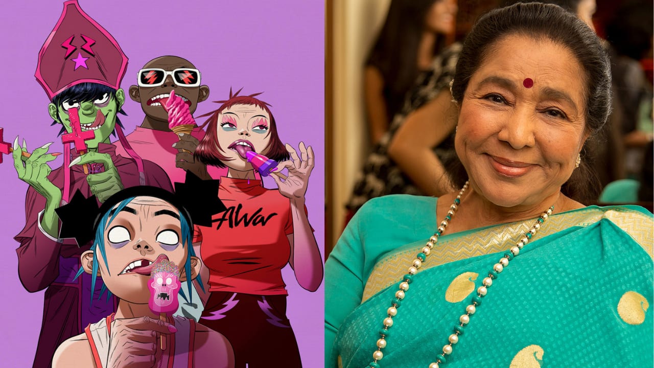 Animated band Gorillaz announces new album The Mountain with Asha Bhosle and Anoushka Shankar