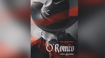 Taking to Instagram, Sajid Nadiadwala officially announced the title of the film, which stars Shahid, Triptii and Nana Patekar.