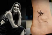Kriti Sanon debuts her first tattoo with poetic note, writes &quot;A reminder that I can fly higher&quot;