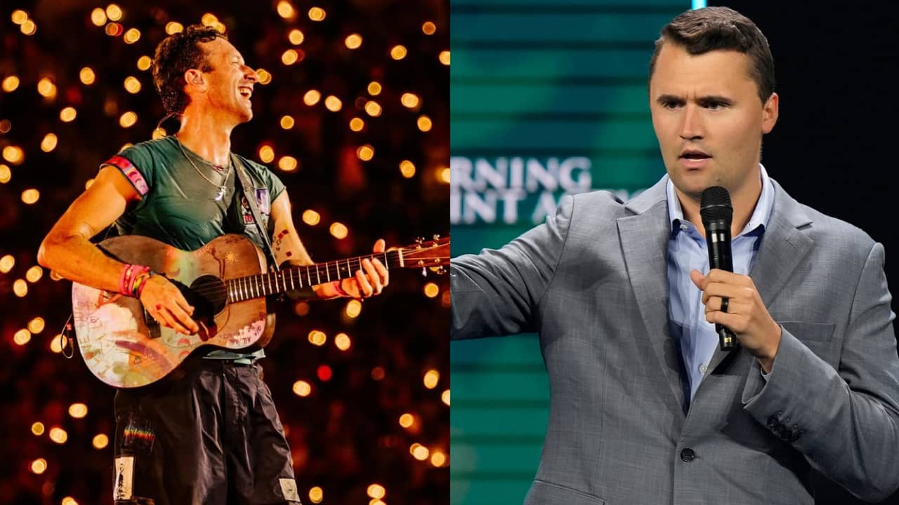 Coldplay's Chris Martin requests fans to send 'love' to influencer Charlie Kirk's family in emotional tribute after tragic assassination, watch