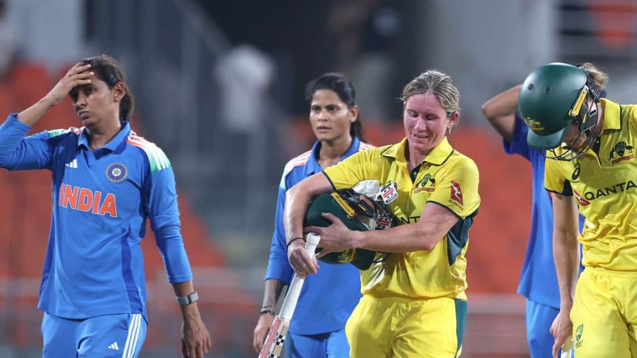 Sloppy India handed eight-wicket thrashing by Australia in first Women's ODI