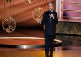 Emmys host Nate Bargatze pokes fun at the TV industry and fails with gag to keep speeches short
