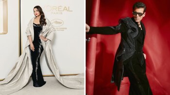 Aishwarya and Karan Johar. (Photo: Instagram)