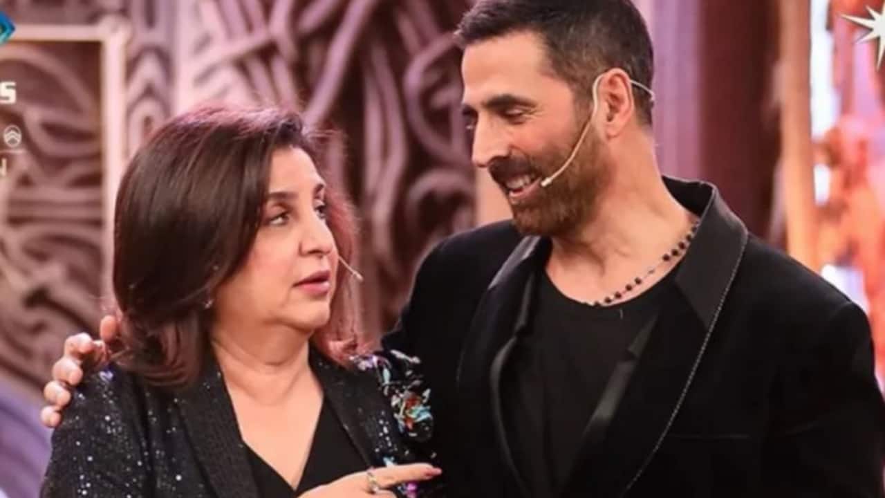 Farah Khan asks Akshay Kumar, 'Should we make Tees Maar Khan 2?" as she meets him on Bigg Boss 19