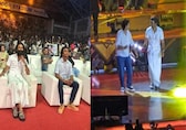 Dhanush dances with son Linga at Idli Kadai audio launch, makes a magical moment