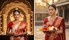 Google Gemini Nano Banana AI Durga Puja trend: 5 easy prompts to create your best festive saree pictures