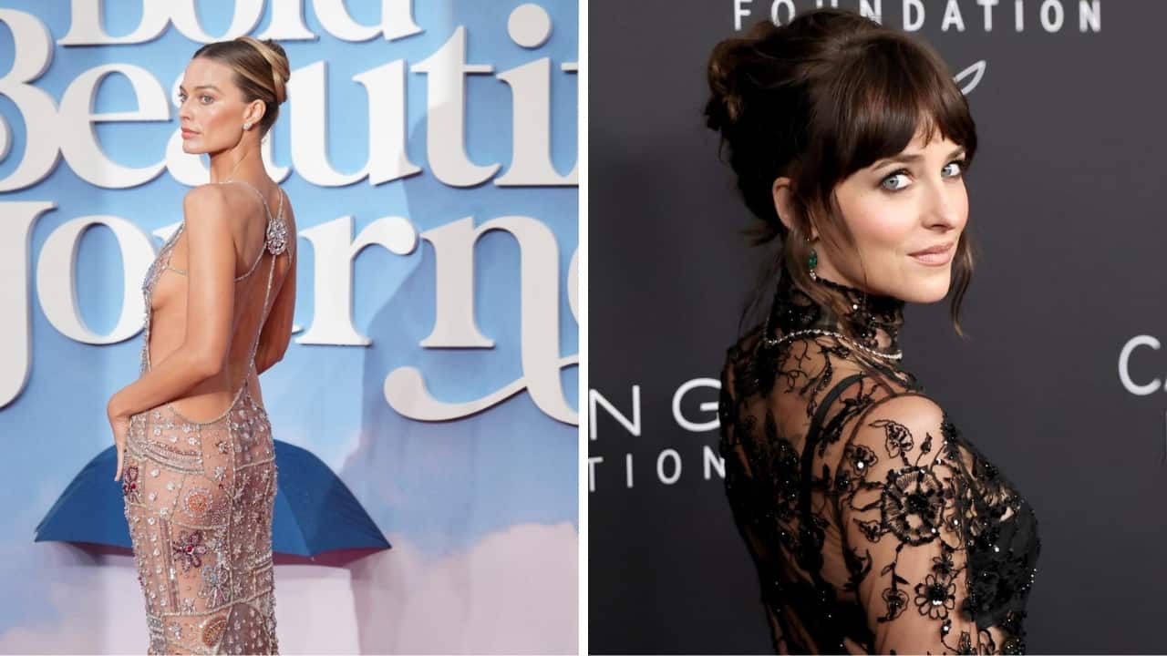 The naked dress is Hollywood’s favourite red carpet statement of 2025