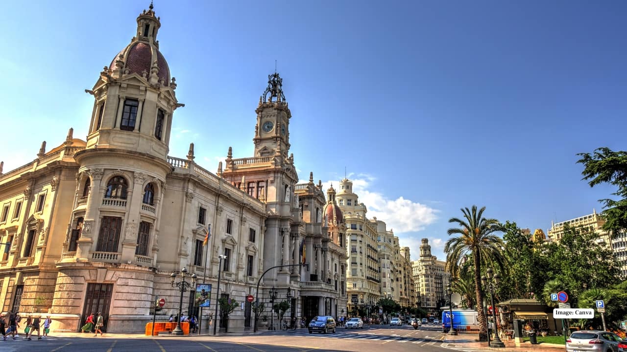 4. Valencia, Spain Valencia is radiant in October—warm enough for sunshine, yet peaceful without summer crowds. Wander futuristic marvels at the City of Arts and Sciences, soak up modernist charm in El Cabanyal, and discover dazzling galleries. This Spanish port city effortlessly balances past, present, and future. (Image: Canva)