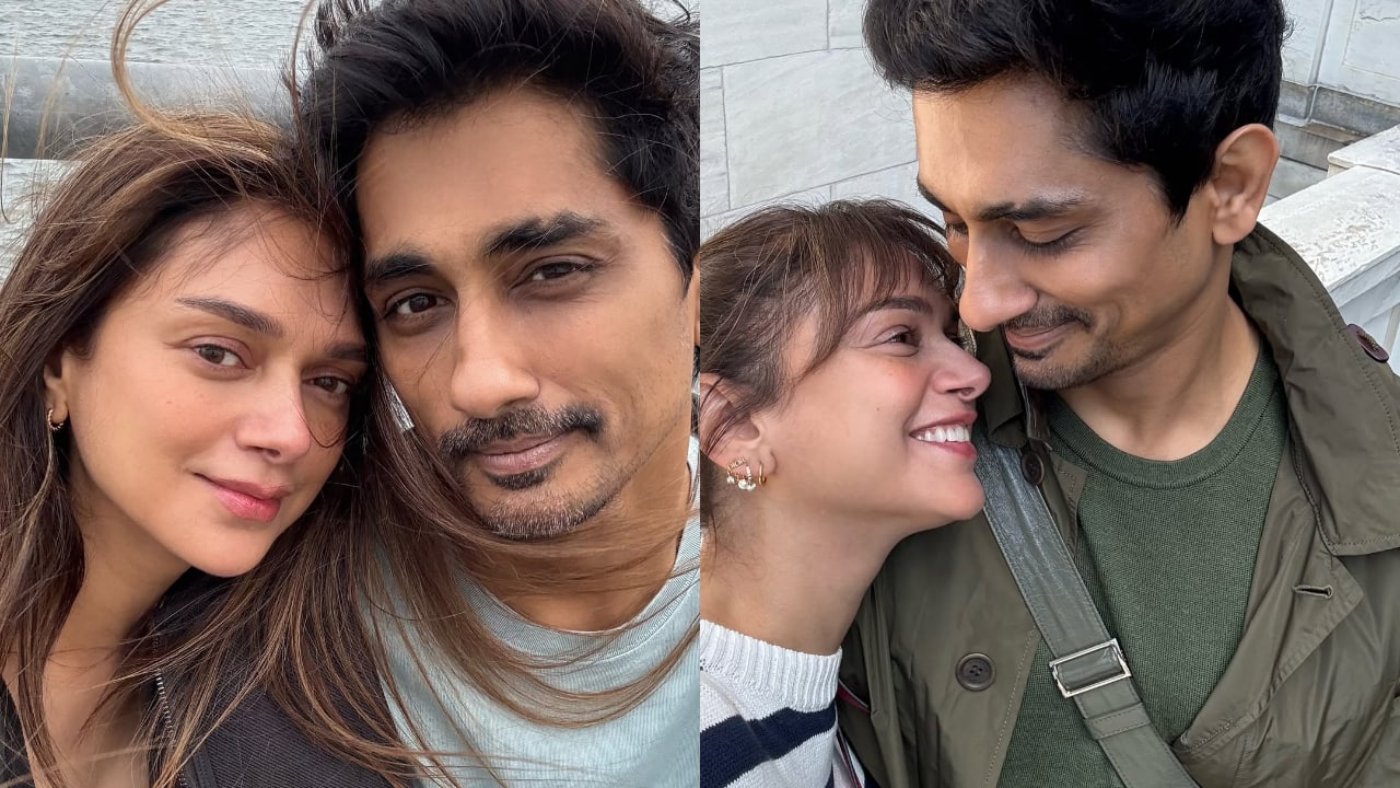 Aditi Rao Hydari and Siddharth celebrate first wedding anniversary; actress shares romantic photos and heartfelt note