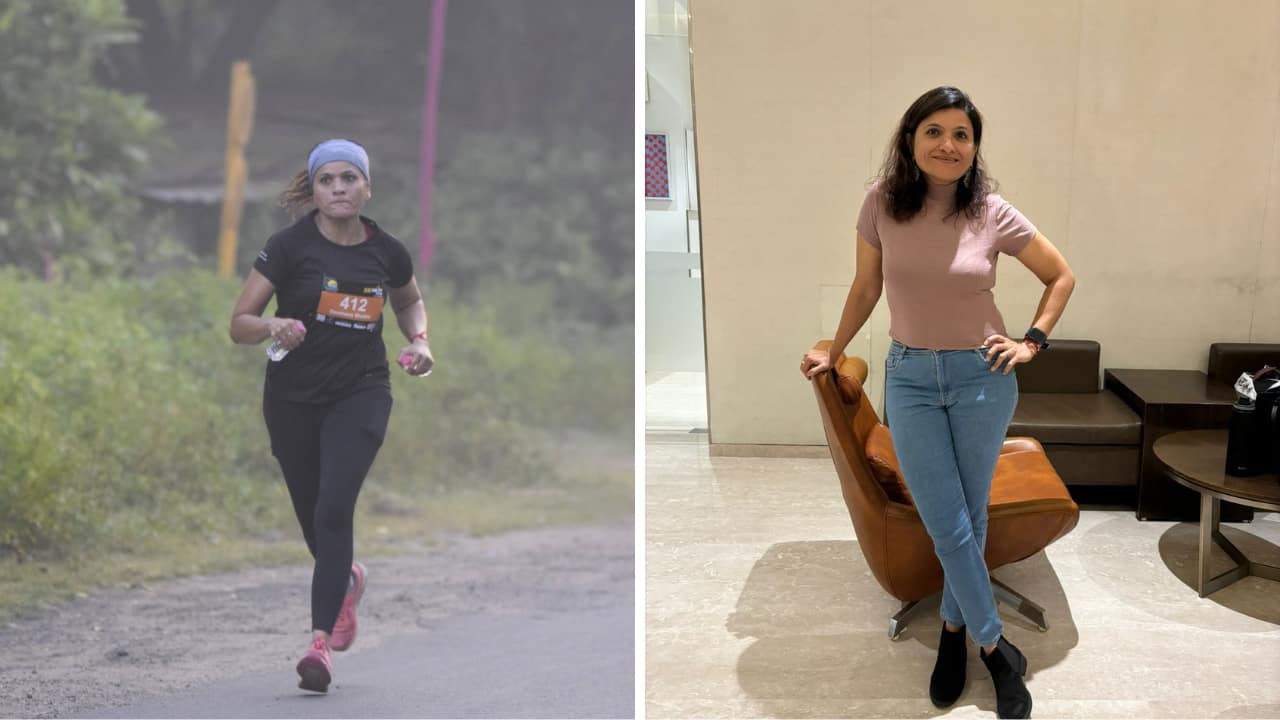 From XXXL to Medium: How a 43-year-old fought postnatal depression with daily exercises and determination