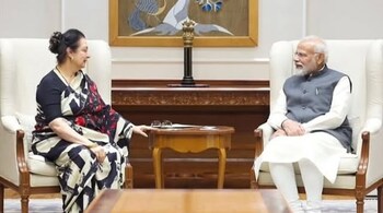 Saira Banu took to Instagram and shared a photo with PM Narendra Modi.