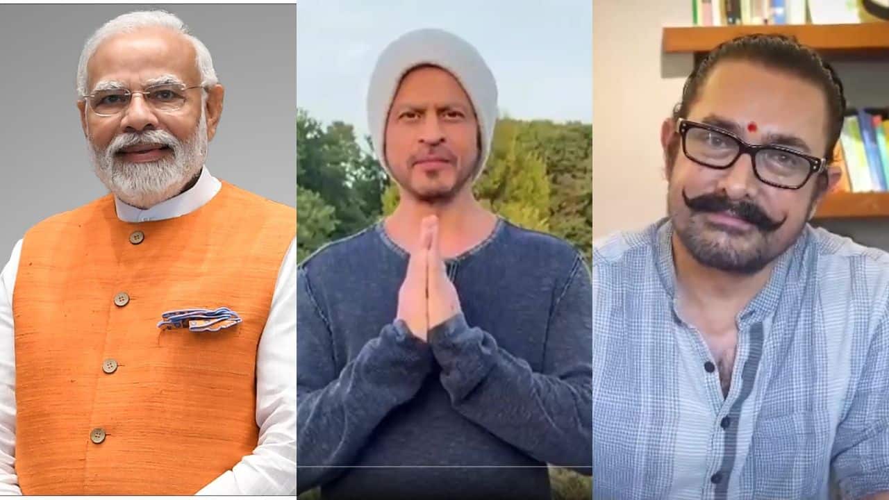 Shah Rukh Khan, Aamir Khan, Ajay Devgn and other celebrities extend birthday wishes for Prime Minister Narendra Modi on his 75th birthday
