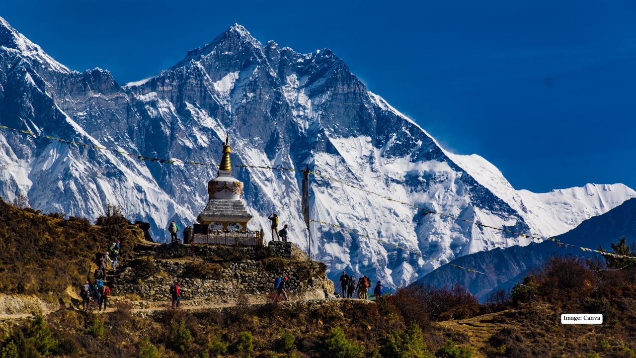 5. Sagarmatha National Park, Nepal Where the world touches the sky. Sagarmatha National Park is the gateway to Mount Everest and a haven for Himalayan wildlife like snow leopards and red pandas. Trekking here is not just a journey—it’s a spiritual adventure amidst towering peaks and serene monasteries.