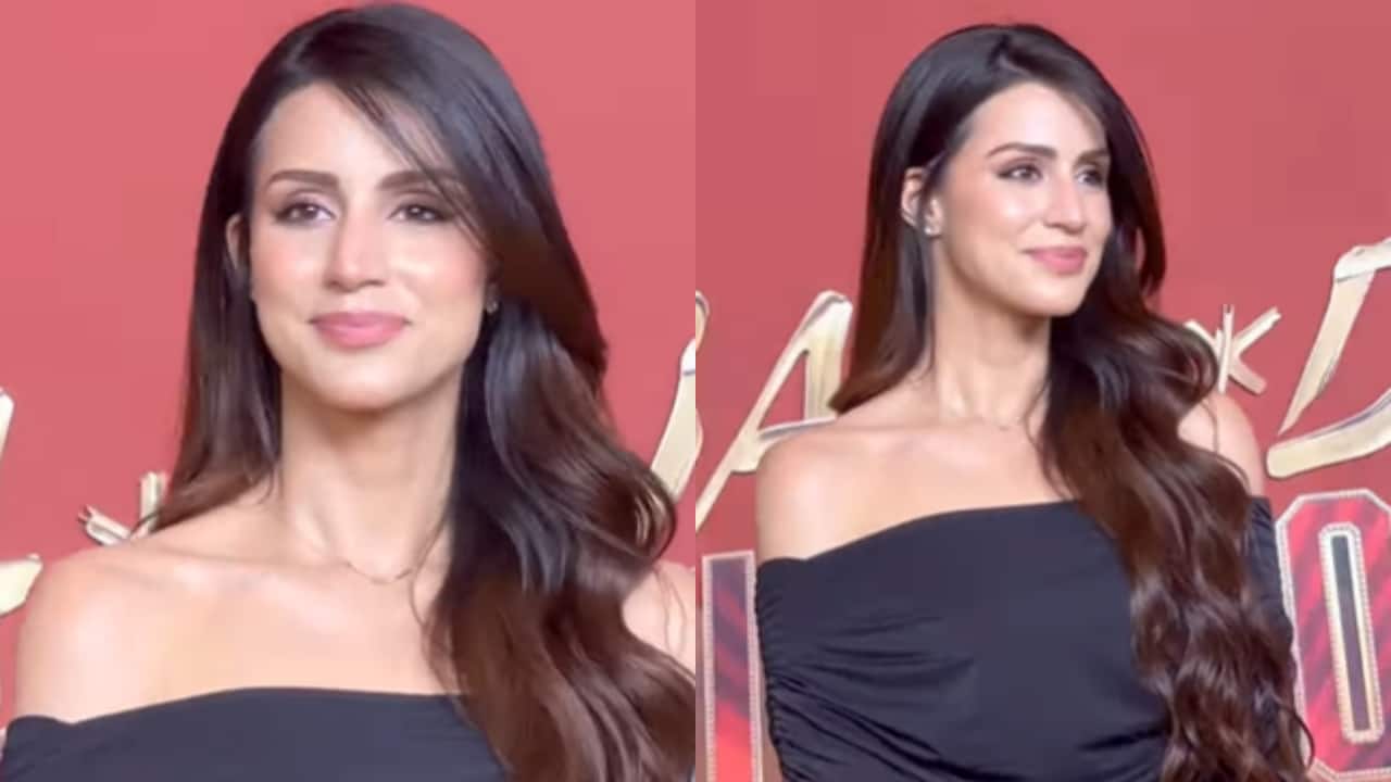 Aryan Khan’s rumoured girlfriend Larissa Bonesi turns heads at The Ba**ds Of Bollywood premiere