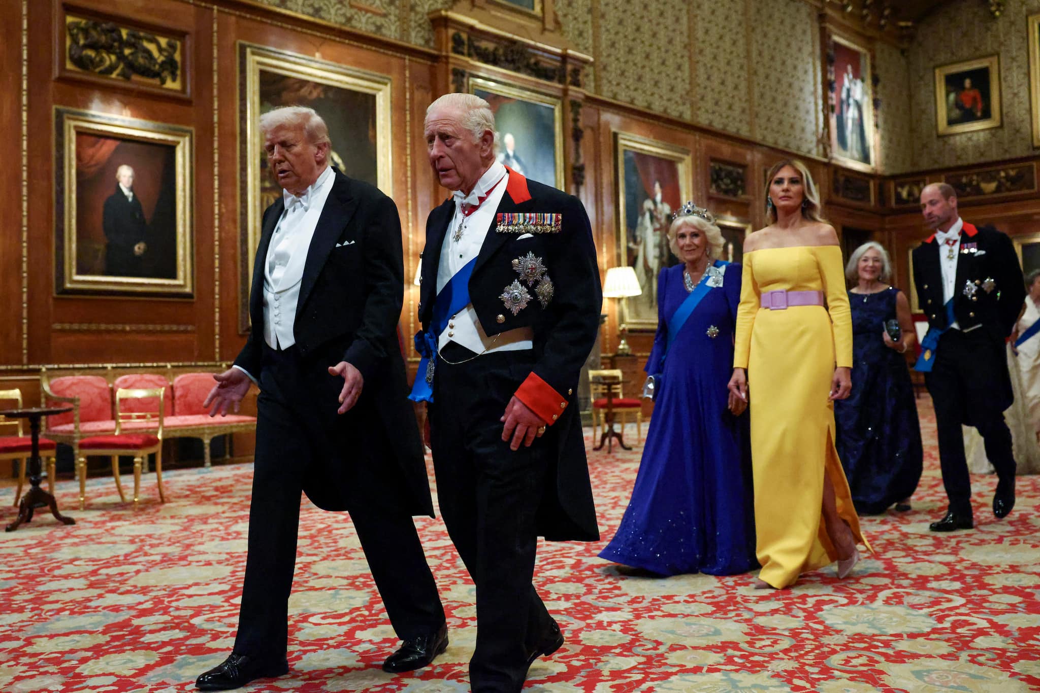 Trump receives lavish royal welcome at Windsor, calls UK state dinner 'one of highest honors of life'