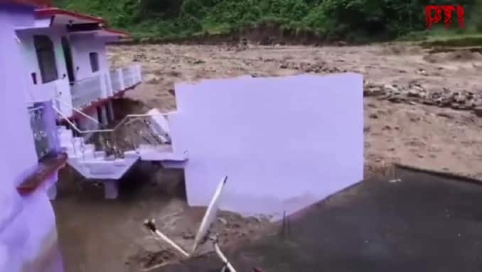 Chamoli cloudburst triggers flash floods; 10 missing, several houses washed away
