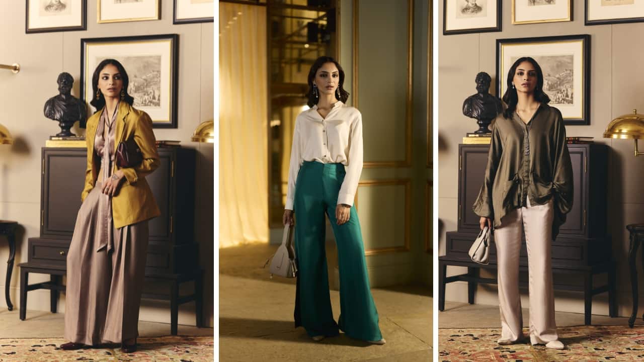Fashion tips: Style silk shirts in neutral and jewel tones to ace fusion looks