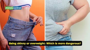 The study results suggest that people with a BMI under 18.5 were nearly three times more likely to die than those with a BMI around 24 (Images: Canva)