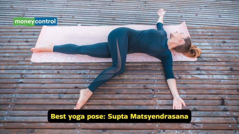 Stop back pain with Yoga asanas: Supine Twist (Image: Canva)