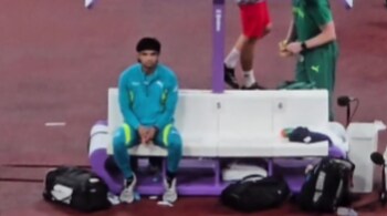 Dejected Neeraj Chopra sits alone after rare failure in Tokyo