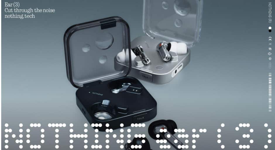 Nothing launches Ear (3) with a new 'Talk' button on the case: All the details
