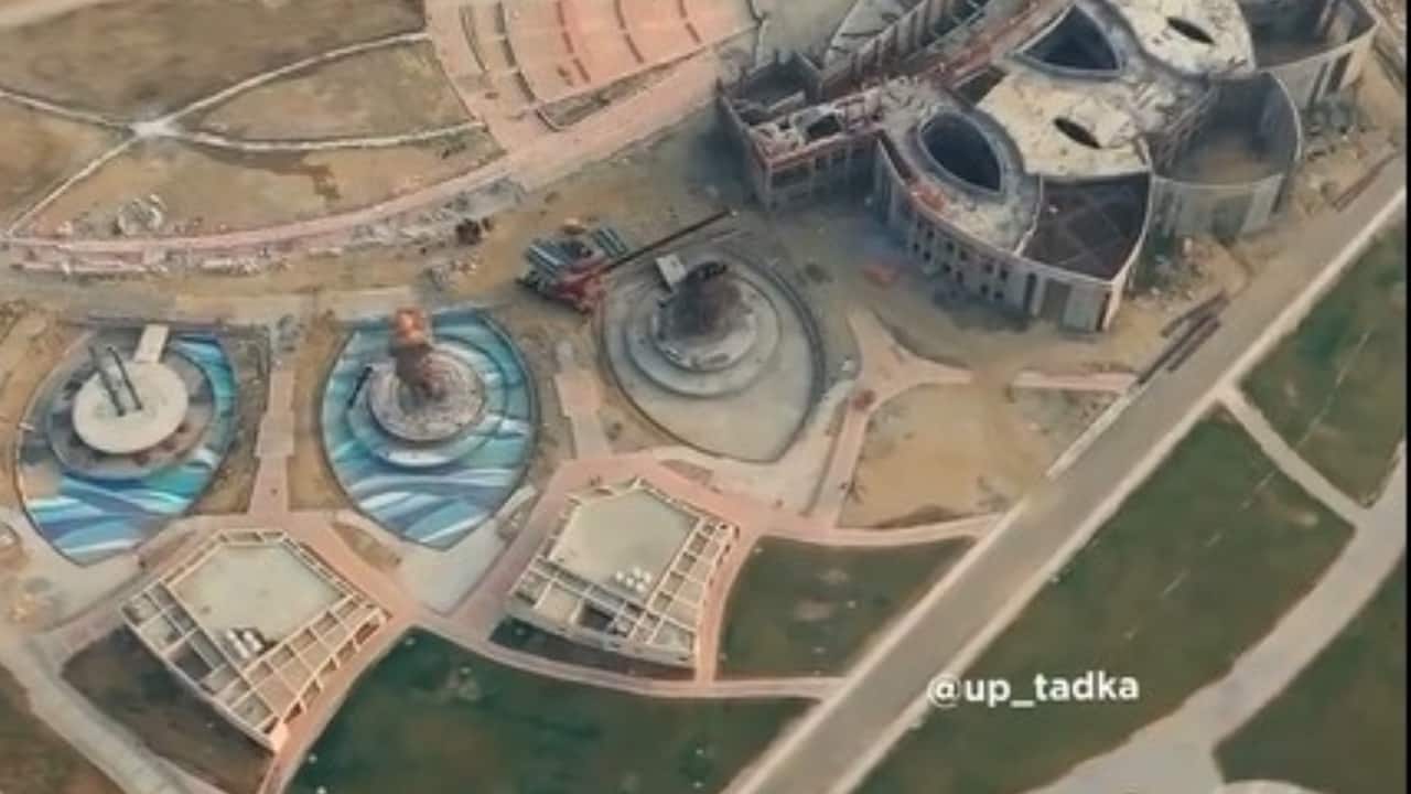 Covering 65 acres, the memorial stands out with its lotus-shaped design, representing purity and serving as a source of inspiration for generations to come. (Photo: X)