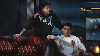 Shah Rukh Khan and Aryan Khan