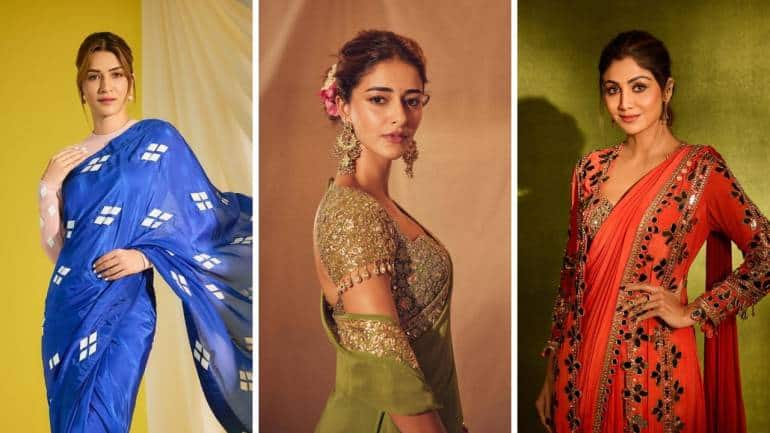 Navratri 2025 colours with dates: 9 beautiful sarees to match each day of the festival Navratri 2025 colours with dates: 9 beautiful sarees to match each day of the festival