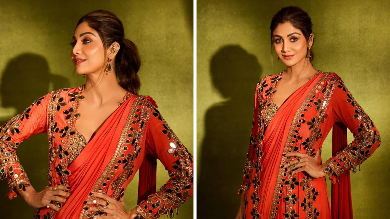 Navratri 2025 9 beautiful sarees to match each day of the festival (Image: Instagram)