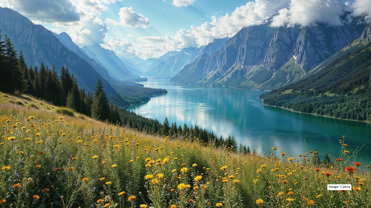 For those seeking truly unforgettable vistas, certain destinations transform into floral wonderlands that are impossible to forget. From sun-drenched deserts to serene alpine meadows, these landscapes promise vibrant colors, wildlife encounters, and breathtaking scenery. Just remember: where there are flowers, there are pollinators, so pack your hiking boots—and maybe a little insect repellent—before setting out. Here are ten wildflower destinations around the world where nature’s colors reign supreme and every step is a celebration of spring. (Image: Canva)