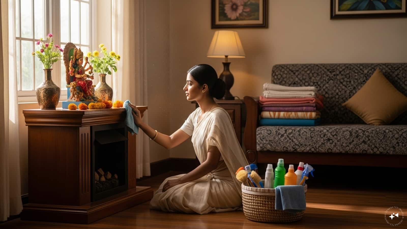 Navratri 2025: 9 Easy Puja Decoration Ideas for Your Home Temple