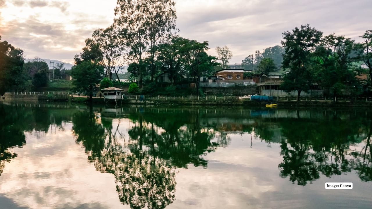 9. Haflong, Assam Haflong is the only hilly station in Assam with rolling hills, tranquil lakes and an abundant tribal culture. It is an ideal place to be because it has pristine beauty, and travellers can visit it to get some peace. (Image: Canva)