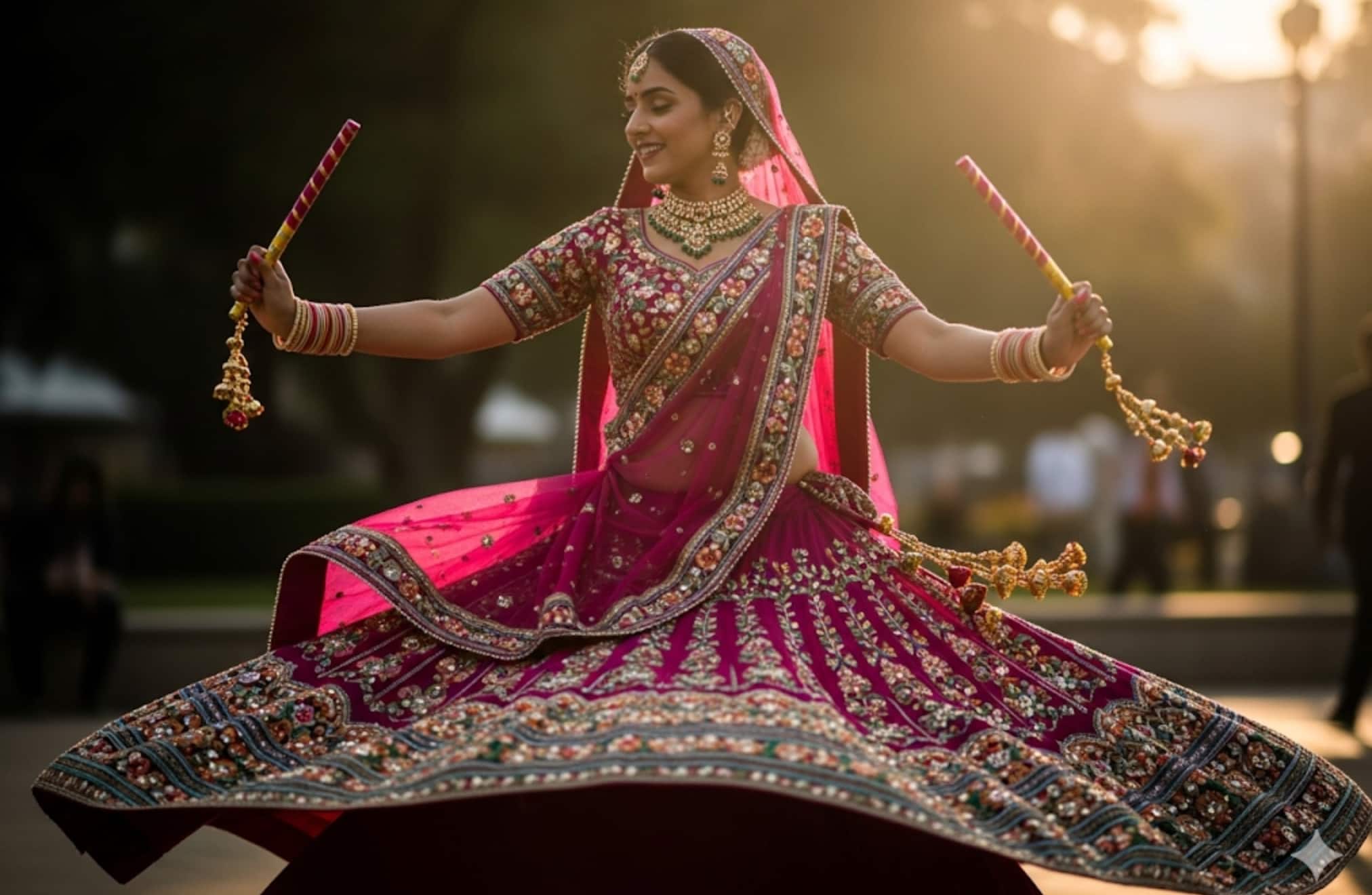 Want a perfect Dandiya Night photo of you: Here are 25 AI prompts you can try with Google Gemini, ChatGPT and other AI chatbots