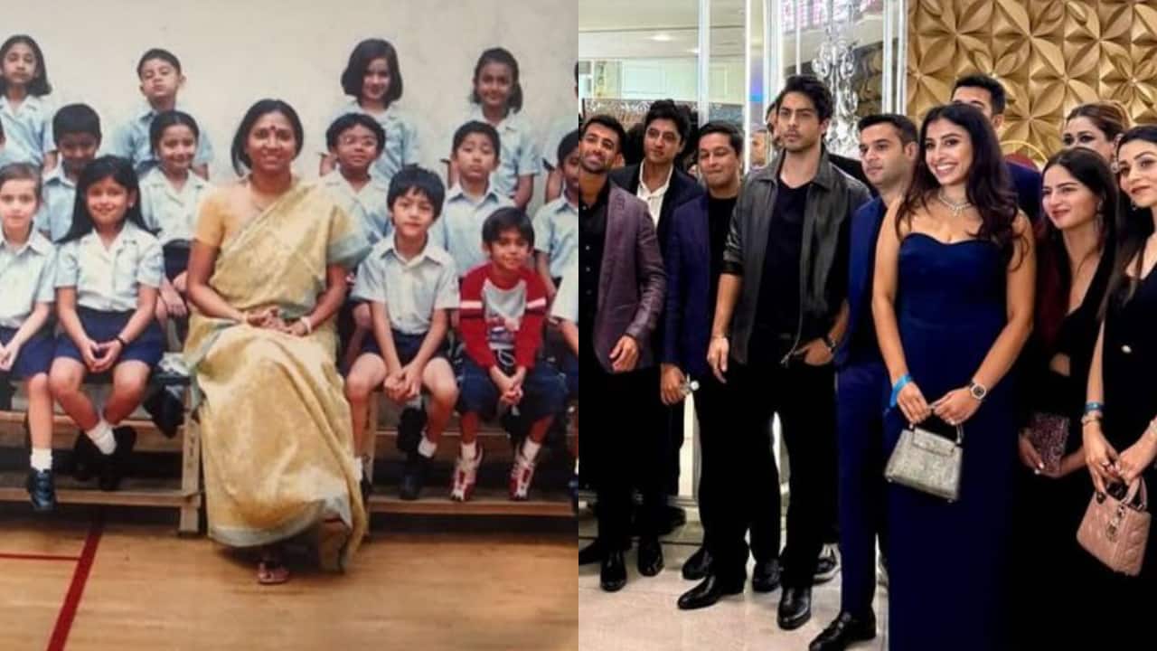 Aryan Khan reunites with school friends at The Ba**ds of Bollywood Premiere, pic goes viral